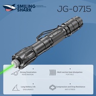 Smiling Shark JG0715 Laser Pointer Pen 2000m Powerful Green Laser 18650 USB Rechargeable Laser Light