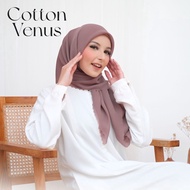 Venus rectangular Hijab/ Cotton venus