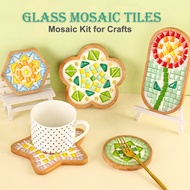 Mosaic Tiles Make up your Own Coaster Mixed Color Mosaic Kits Handmade Cup Coaster Activity