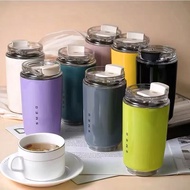 New Design SMEG Electroplated Gold & Silver Coffee Mug, Portable Thermal Cup, 304 Stainless Steel Tr