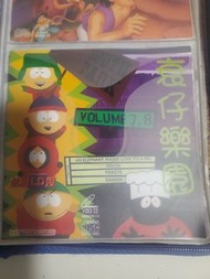 卡通動畫VCD【絕版神作連盒】衰仔樂園 South Park VCD | Volume 7, 8 | 絕對 LD 版 | 懷舊成人動畫