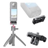 INSTA360 X5 X4/ONE X3/ONE X2 対応 磁気式マウント クイックリリースマウント 折りたたみ式 アルミ合金 アダプター 接続可能 三脚 自撮り棒