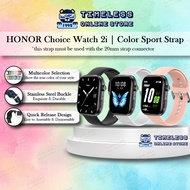 🇲🇾 HONOR Choice Watch 2i Strap, 20mm Color Sport Band, 17 Color, Stainless Steel Buckle (Watch2i Sma