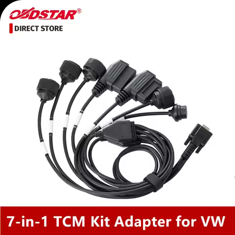 OBDSTAR ForVW 7-in-1 TCM Kit Adapter Support ECU Clone Read/Write MAP Work with DC706