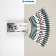 Combo 5/10/20 Bút bi Thiên Long TL-08  ngòi 0.8mm mực xanh đỏ đen thiết kế tối giản dễ sử dụng dạng 