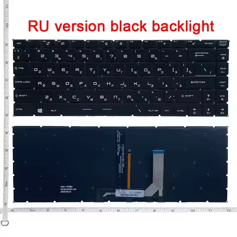US/RU NEW Laptop Keyboard for MSI GF65 MS-14B1 14B3 16R2 16Q4 16W1 16WK WF65 WS65 GF63 GF63 8RD/GF63