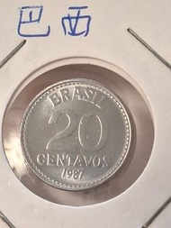 全新巴西1987年硬幣