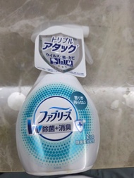🌬️ 【家居必備】日本製 Febreze W除菌+消臭 織物噴霧 (無香型) 370ml 🛡️