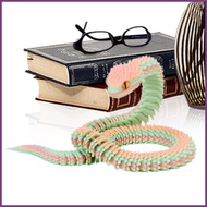 3D Printed Snake Animal Snake Model 3D Printed Snake Toys Movable Joints Fidget Toy Articulated Snak