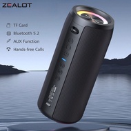 ลำโพงไร้สาย ZEALOT S51PRO พกพาได้ 40W พร้อม 2 ซับวูฟเฟอร์ โครงสร้างเสียงเบสและเสียงรอบทิศทางแบบ 3D ค