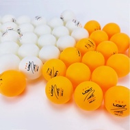 100Pcs LOKI 3 Stars Table Tennis Balls White And Orange 40+ New ABS Plastic Material Club Training Professional Ping Pong Balls