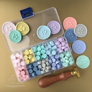 [SG] 200 pcs Pastel Octagon Shaped Wax Beads | Muted Wax Beads | Wax Stamp | Wax Seal