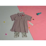 Emily and oliver short tunic set, cool material