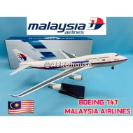 Malaysia Airlines Boeing 747 Aircraft Model Kapal Terbang 飞机模型 Display Collectible Gift