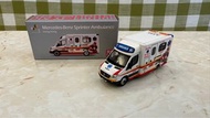 中古Tiny微影 Mercedes Benz Sprinter Ambulance 消防處救護車(A555) 展會限定