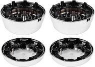 Flynsu Front & Rear Chrome Wheel Center Hub Caps Covers Replacement for 2003-2017 Dodge Ram 3500 Pic