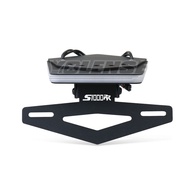 รถมอเตอร์ไซด์ BMW S1000 S1000RR RR 2023-2024ป้ายทะเบียนรถแบบบูรณาการไฟ LED สัญญาณไฟเลี้ยว