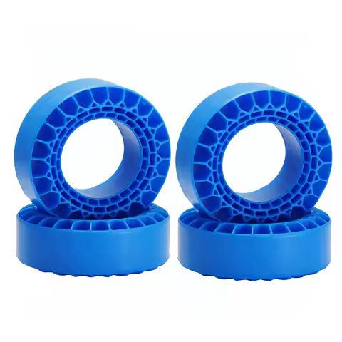 DJ Custom Blue Ultra Soft Silicone for DJ Series Tires 1.0 and 1.3 Inch Tires
