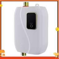 EU Plug,3000W 220V Mini Instant Hot Water Heater Electric Instant Hot Water Heater  Water Heater Eas