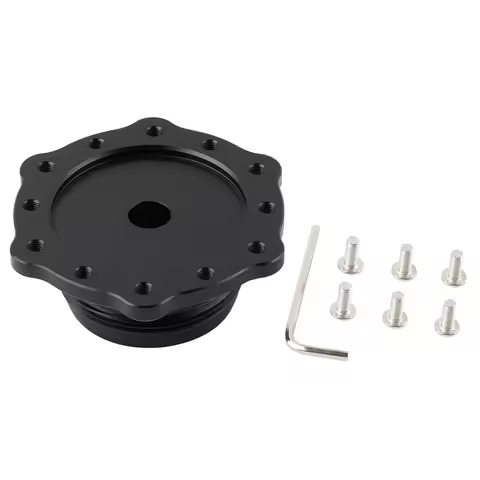 Premium Aluminum Game Steering Wheel Adapter For PXN- V10 Racing game model Drive 900 degree car sim