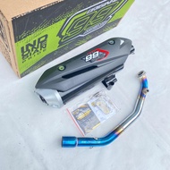 Stylo 160 exhaust, Honda Stylo 160 exhaust Original 99 racing