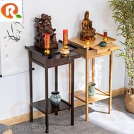 Buddha Table Altar Buddha Shrine Household Modern Simple Little God Table Tribute Table for New Chinese Altar Living Room Solid Wood Incense Burner Table Rjlv