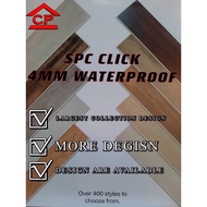 🔥READYSTOCK🔥4MM WATERPROOF SPC FLOORING WITH CLICK SYSTEM/4MM LANTAI SPC KALIS AIR DENGAN SYSTEM KLIK