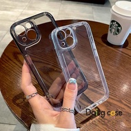 Clear Space Cover For iPhone 15 14 13 12 11 Pro Max XR X Xs 8 Plus Transparent Airbag Shockproof Sil