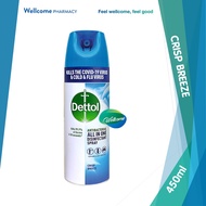 Dettol Disinfectant Spray - Crisp Breeze - 450ml