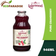 🇸🇬SG Seller🇸🇬 Lakewood Organic Pure Cranberry Fresh Pressed Juice (Over 3 lbs of Organic Cranberries