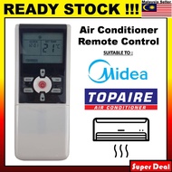 ❄MIDEA❄TOPAIRE Air Cond Aircon Aircond Remote Control Replacement (R07)