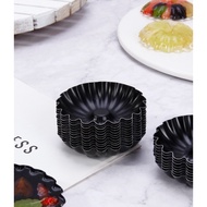 Chefmade Chefmade WK10068-12 12pcs Chrysanthemum Lace Non-Stick Egg Tart Mold Melaleuca Egg Tart Mol