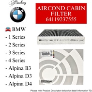 64119237555 BMW CABIN FILTER ALPINA B3 B4 D3 D4 1 2 3 4 SERIES F20 F21 F22 F87 F23 F31 F30 F35 F80 F