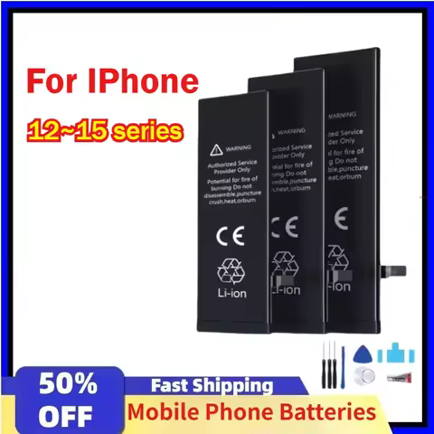 Mobile Phone Battery for IPhone 12 12PRO 12Promax 12mini 13 13Pro 13Promax 13mini 14 14Pro 14promax 