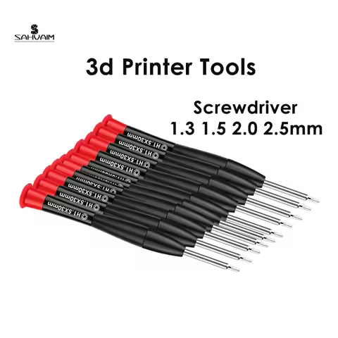 Magnetic Screwdriver Set Handheld Mini Screwdriver Kit for Flashforge AD5X Elegoo CC QIDI Q2 3D Prin