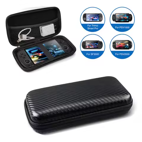 Carrying Case For Trimui Smart Pro Handheld Game Console Hard EVA Travel Portable Bags for Ps Vita 1