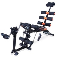 SIX PACK CARE + Bike Exercise Machine (Black/Orange)