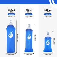 Portable Folding Cycling Soft Water Bottle Outdoor Soft Water Bag Sports Mountaineering Trail Runnin