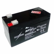 Mastersat  แบตเตอรี่แห้ง ขนาด 12v. 1.2 AH แบตเตอรี่ สำหรับตู้ช่วยสอน ลำโพงพกพา เครื่องสำรองไฟ UPS หร