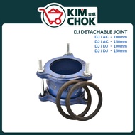 D.I Detachable Joint C/W 4 Bolts & Nuts ( DJ/AC-100/150mm & DJ/DJ-100/150mm )