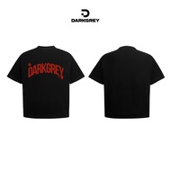 T-shirt 280GSM DARKGREY Star -White- boxy FORM