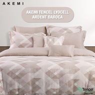 Bộ ga kèm Vỏ chăn Akemi Tencel Lyocell Ardent gồm 6 món (King / Queen)