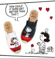 Joy&Mario  x Peanuts Snoopy 包頭拖鞋凉鞋