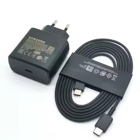 Samsung 45W Charger Super Fast Charge Adapter 1.8M Cable For Galaxy S25 S24 S23 S22 S21 S20 Note 20 