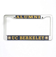 Alumni-UC Berkeley Newest High Grade Aluminum License Plate Frames Cover 2 Holes Anti-Impact Shockproof for Vehicles Alumni