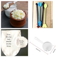 Nấm sữa Kefir - Con Men Nấm Làm Sữa Chua Tại Nhà Cực Đơn Gian