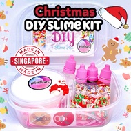 🧧Fonfleurs Slimes🇸🇬CNY DIY SLIME KIT🍊新年快乐 恭喜发财 Chinese New Year Sprinkles Lunar Stickers Gift Children Kids Toys Present