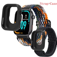 For COLMI C8 Max Watch Strap Case Protective Full Cover Anti-Fall Nylon Soft COLMI C8Max Band Screen