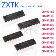 5pcs/lot CD series DIP CD4001BE CD4011 CD4013 4015 4016 4017 4021 4024 4047 4050 4051 4066 40714081 