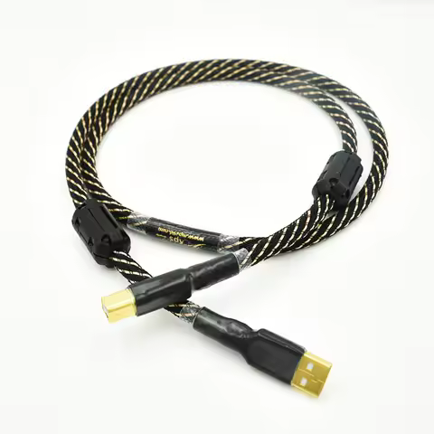 Hifi USB Cable High Quality Type A to Type B Male to Male USB 2.0 Hifi Data Lines audio Cabl For Dec